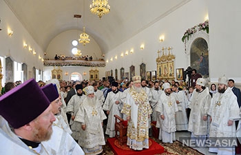 Патриарх Кирилл освятил главный православный храм Киргизии и дал старт строительству православной гимназии