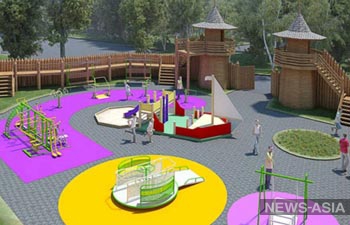 В Бишкеке появится первая инклюзивная площадка для детей с ограниченными возможностями