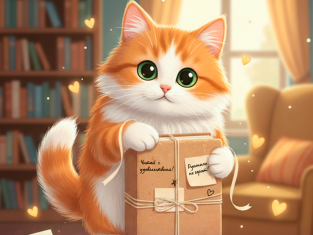 Книга как сюрприз: в Русском доме в Бишкеке пройдёт акция «Книжный кот в мешке»