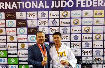 Дзюдоист из Кыргызстана завоевал первую в стране медаль чемпионата мира