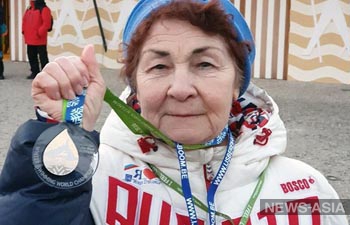 83-летняя жительница Перми победила на чемпионате мира по плаванию
