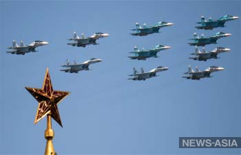 В Москве состоялся военный парад, посвященный 75-летию Победы