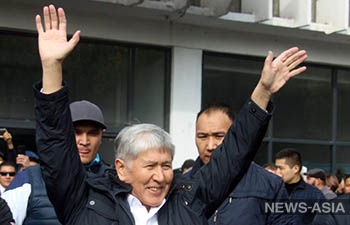 В Бишкеке стреляли в Алмазбека Атамбаева