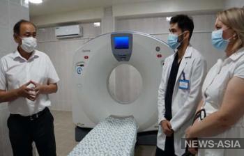 В Республиканскую клиническую инфекционную больницу Кыргызстана привезли новый компьютерный томограф