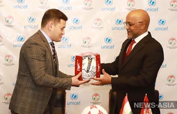 Таджикская федерация футбола и ЮНИСЕФ договорились о сотрудничестве