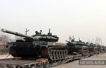 Россия отправила в Таджикистан батальон современных танков