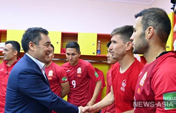 Новый футбольный стадион в Бишкеке начнут строить уже в августе – Садыр Жапаров