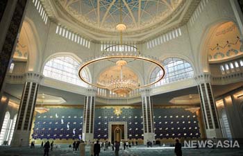 В Казахстане открыта самая большая мечеть в Центральной Азии