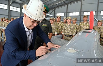 В Кыргызстане открылась база беспилотников Пограничной службы ГКНБ