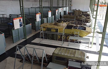 В Кыргызстане открыли ремонтную базу вооружения и военной техники