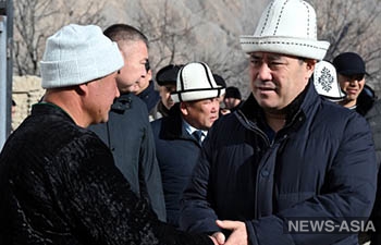 Завершилась рабочая поездка президента Кыргызстана в Баткенскую область
