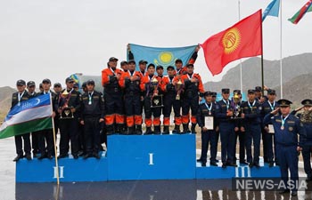 Спасатели Казахстана, Узбекистана и Кыргызстана стали лучшими на международных соревнованиях