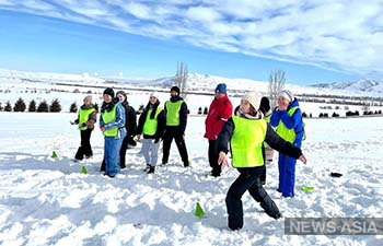 В Кыргызстане прошел традиционный зимний праздник «Всем на лыжню – 2024»